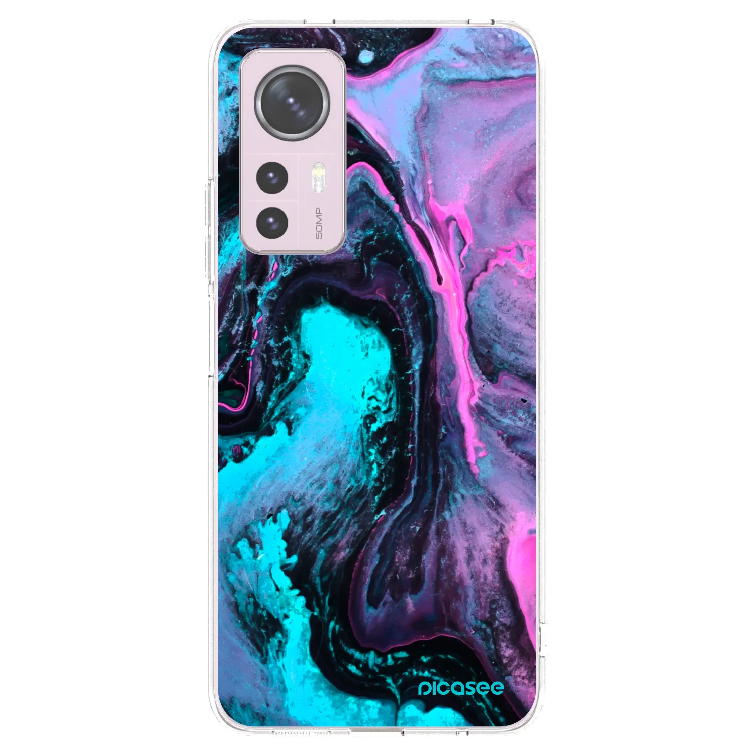 Picasee silikonska prozirna maskica za Xiaomi 12 - Lean 2