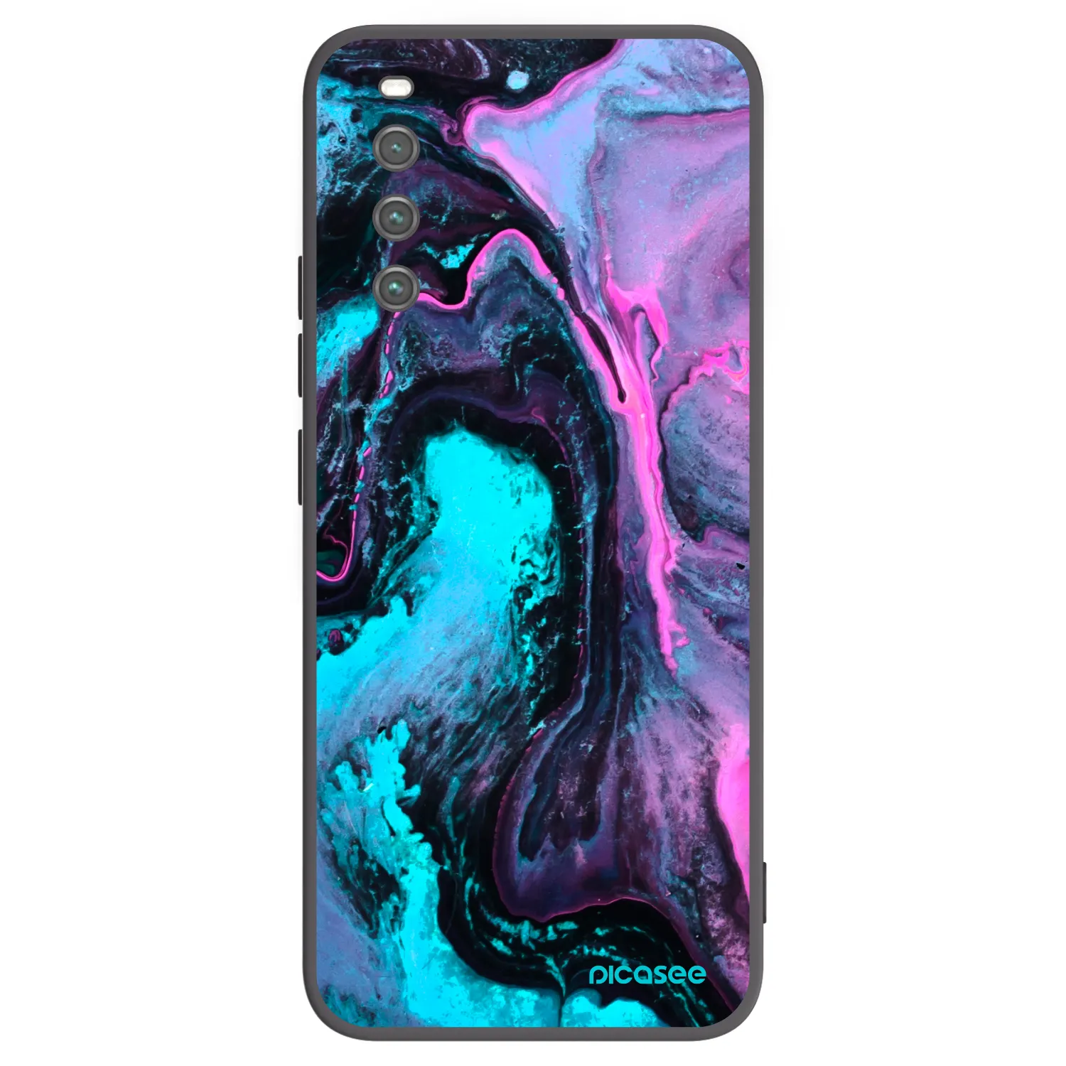 Picasee crna silikonska maskica za Sony Xperia 10 IV 5G - Lean 2