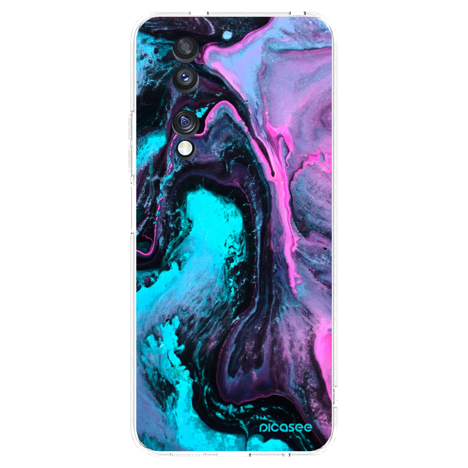 Picasee silikonska prozirna maskica za Honor 70 - Lean 2