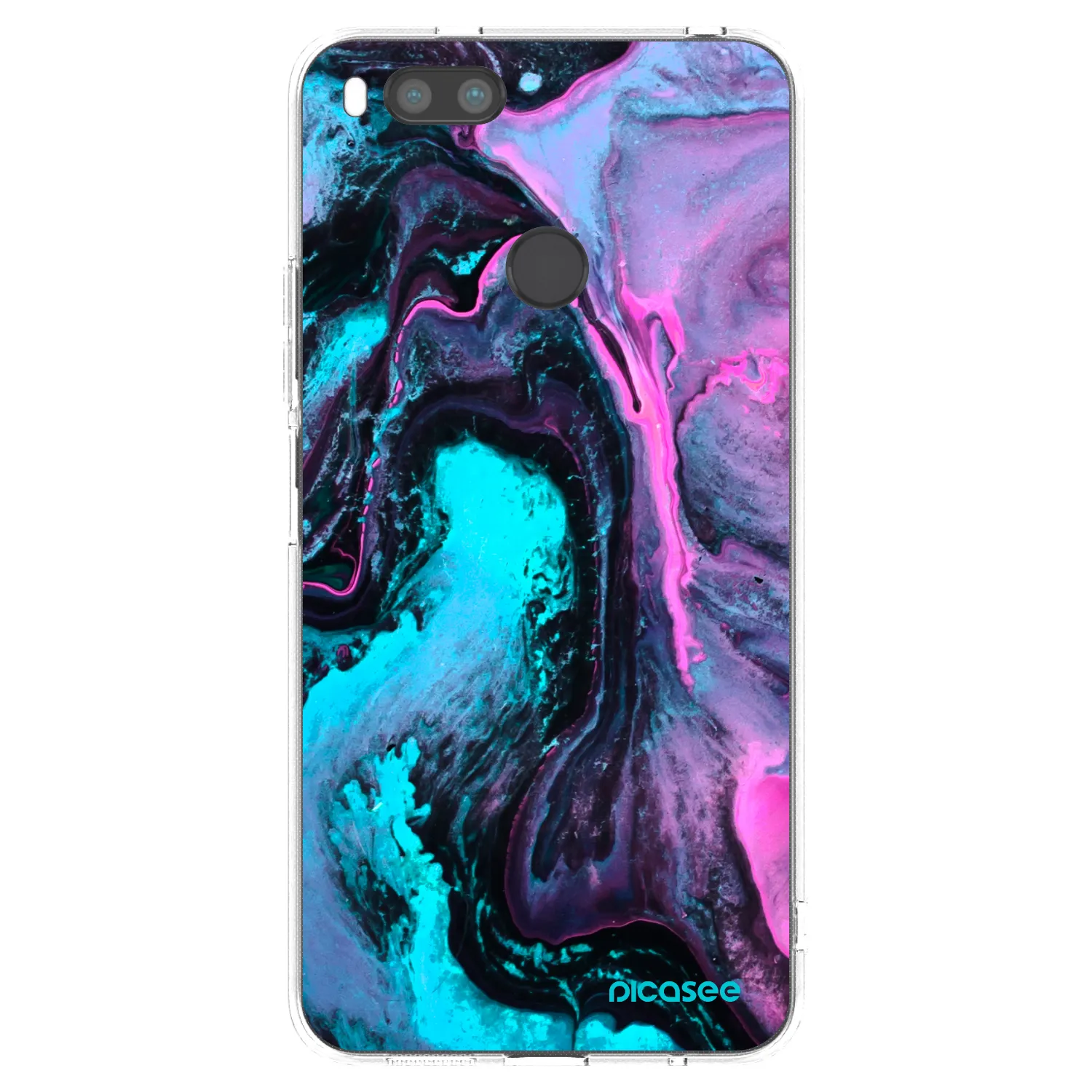 Picasee silikonska prozirna maskica za Xiaomi Redmi A1 - Lean 2