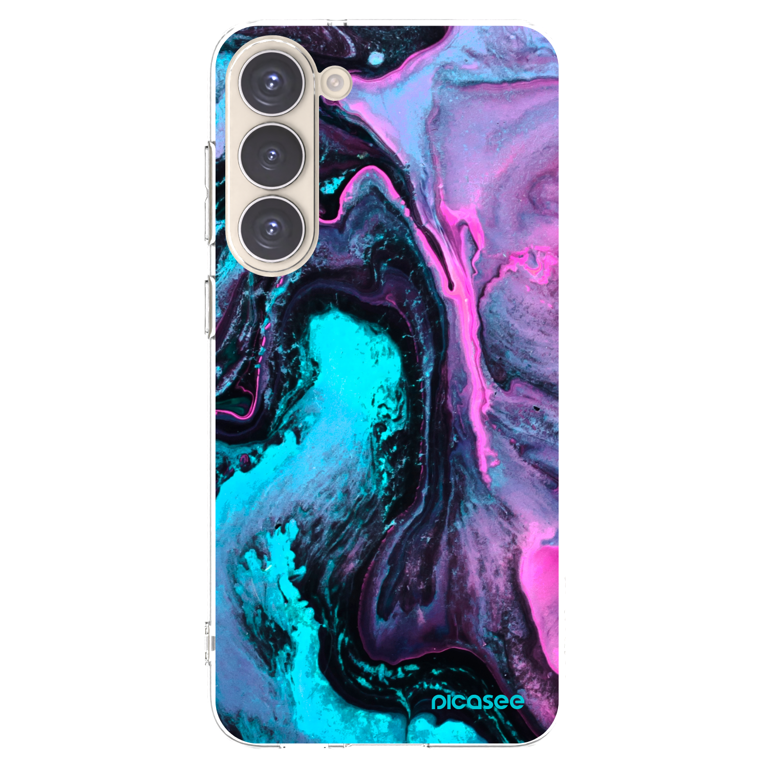 Picasee silikonska prozirna maskica za Samsung Galaxy S23+ 5G - Lean 2