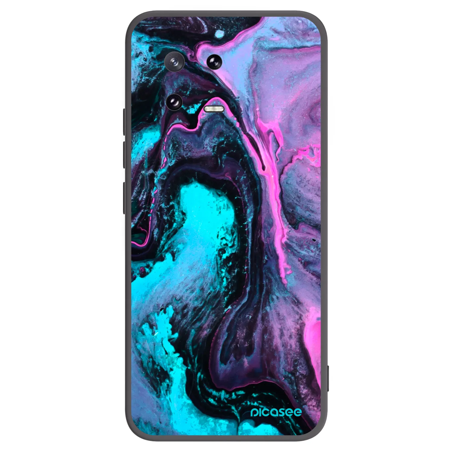Picasee crna silikonska maskica za Xiaomi 13 Pro - Lean 2