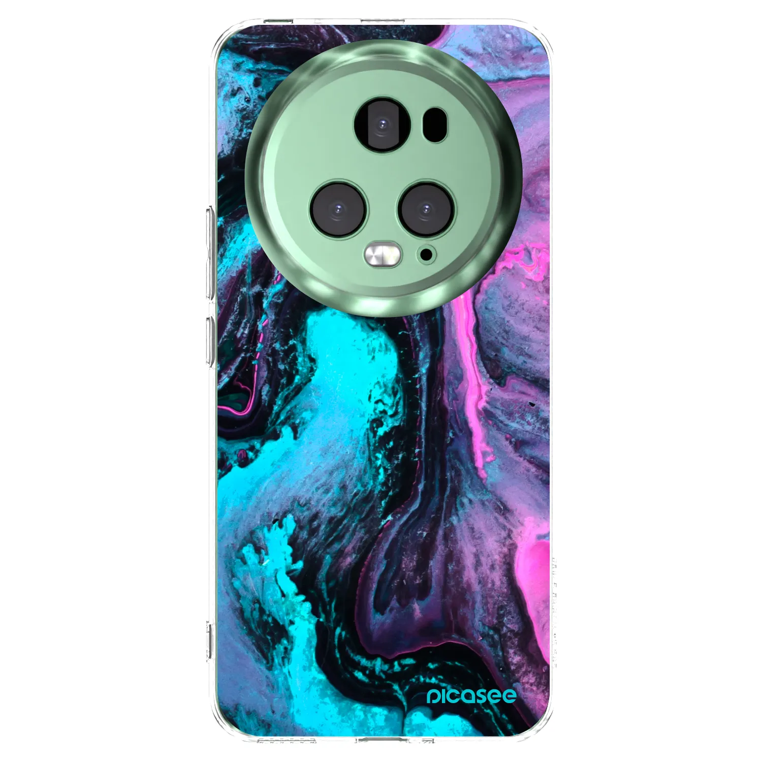 Picasee silikonska prozirna maskica za Honor Magic5 Pro - Lean 2