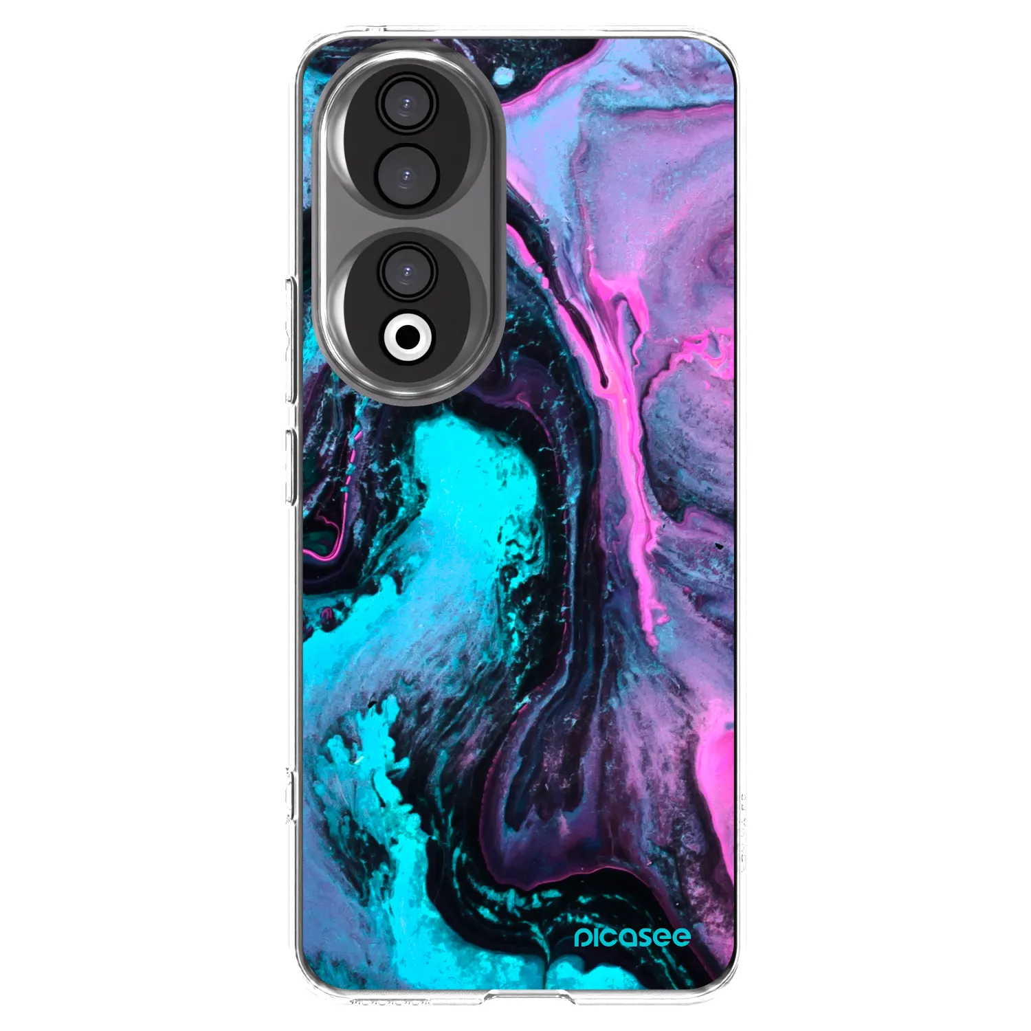 Picasee silikonska prozirna maskica za Honor 90 5G - Lean 2