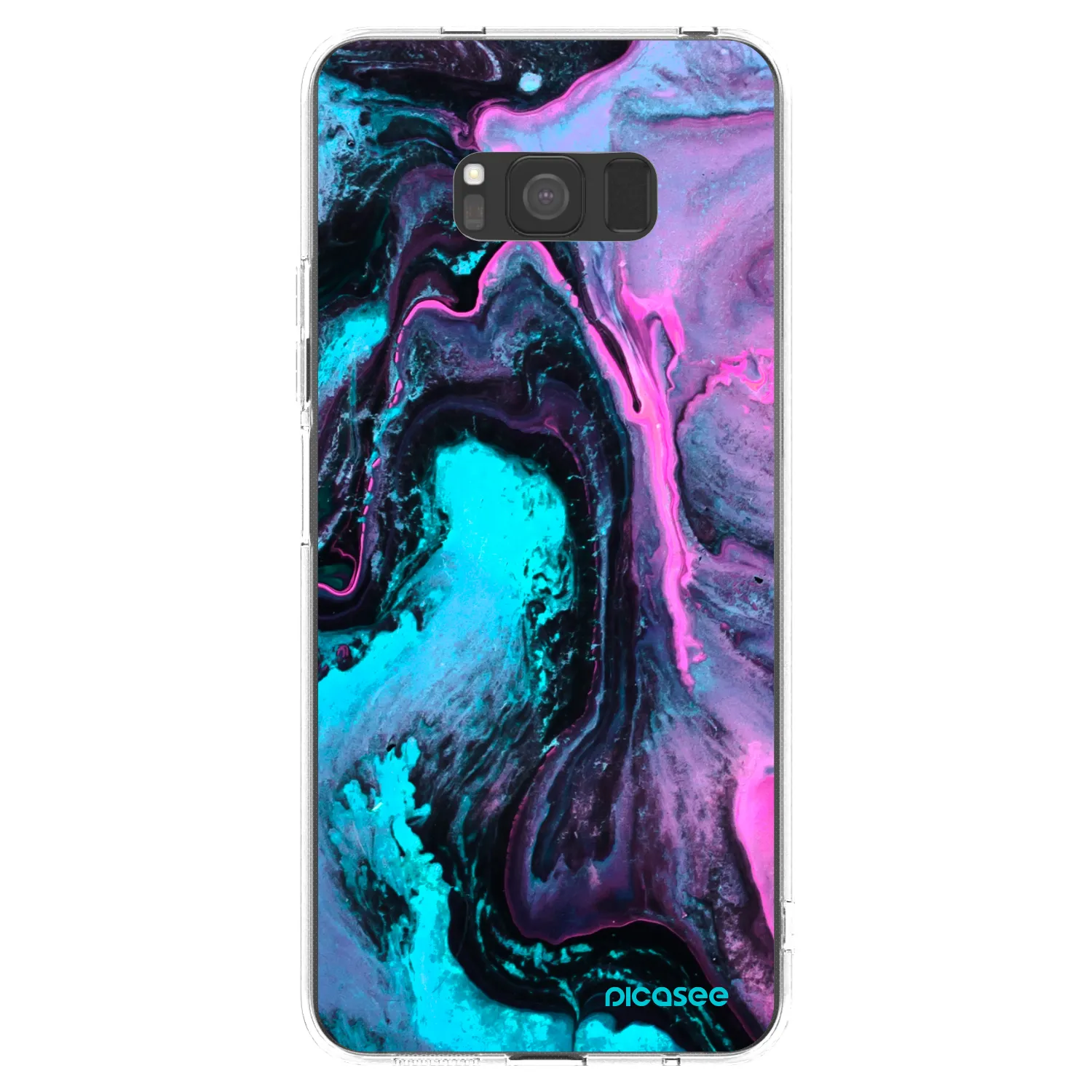 Picasee silikonska prozirna maskica za Samsung Galaxy S8 G950F - Lean 2