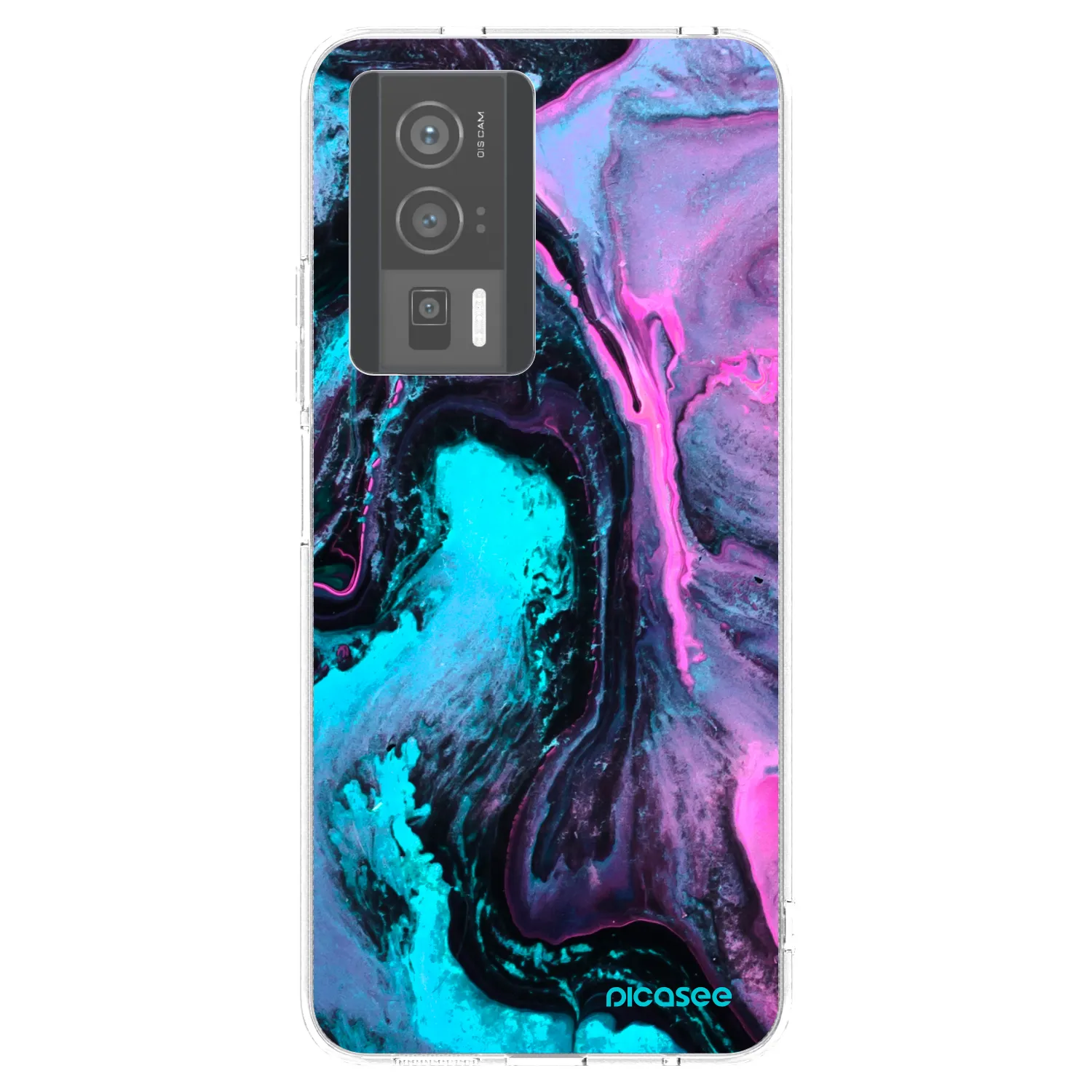 Picasee silikonska prozirna maskica za Xiaomi Poco F5 Pro 5G - Lean 2