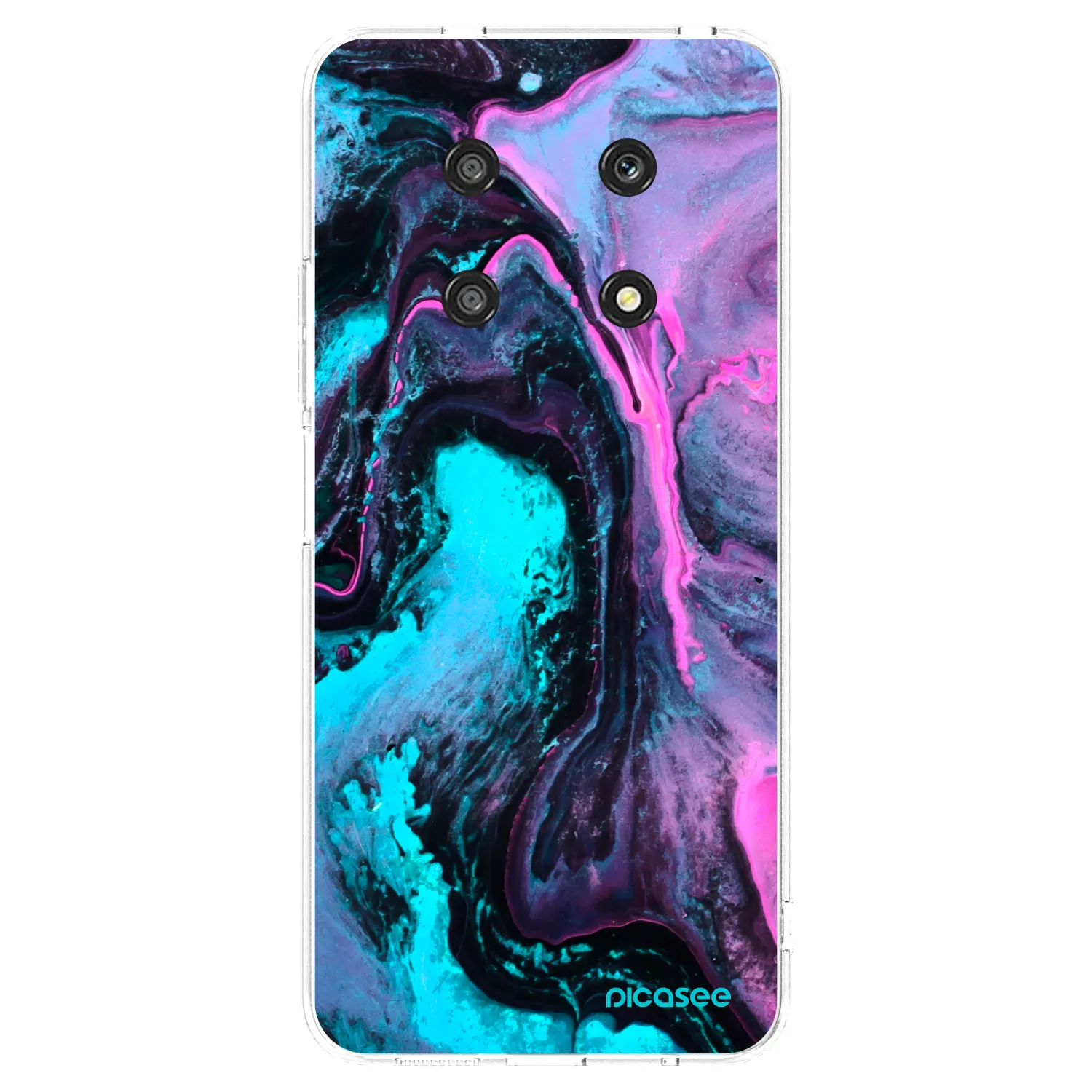 Picasee silikonska prozirna maskica za Honor Magic4 Lite 5G - Lean 2