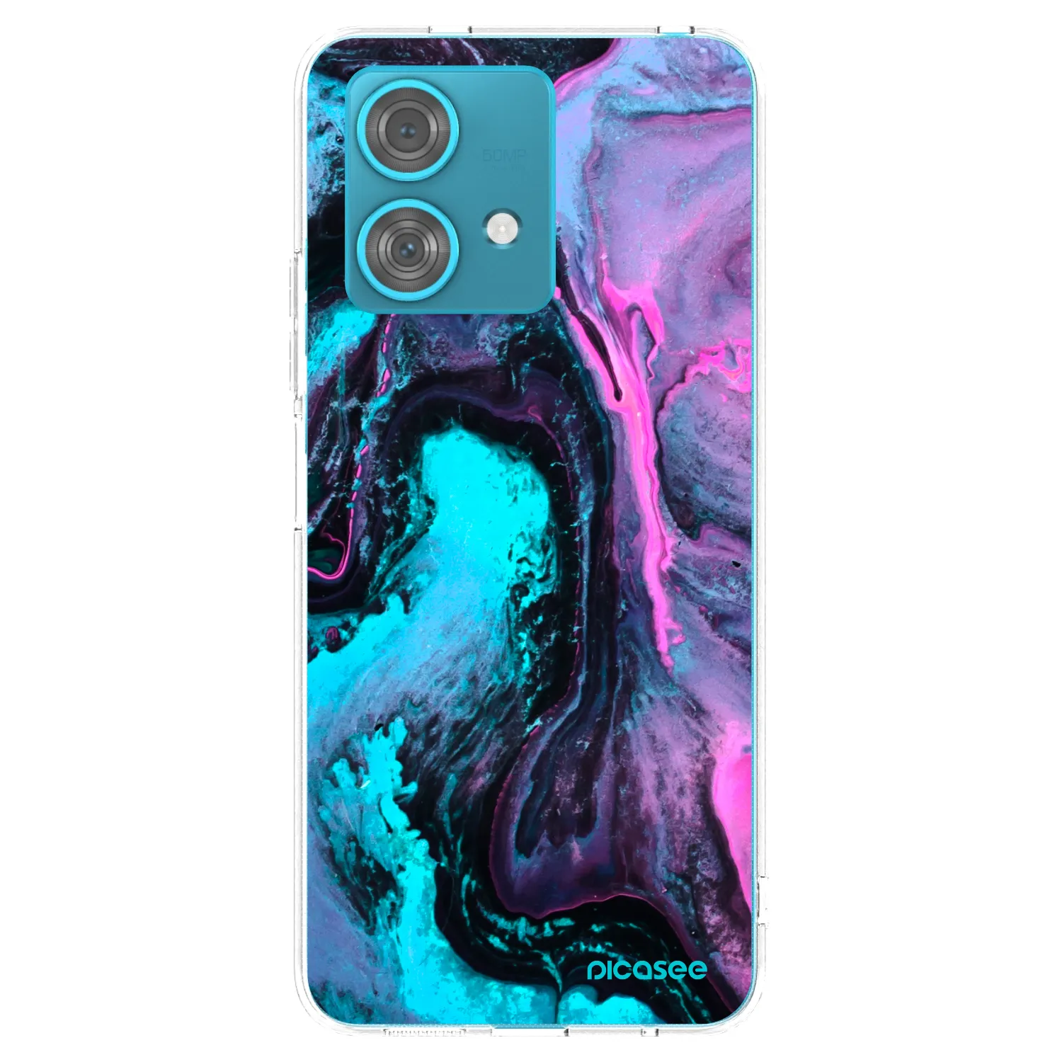Picasee silikonska prozirna maskica za Motorola Edge 40 Neo - Lean 2