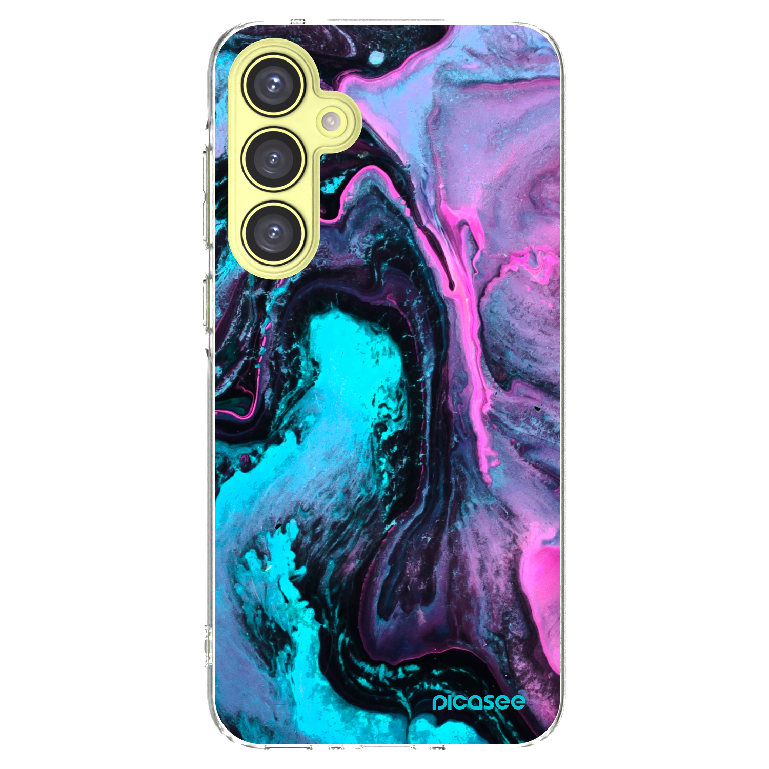 Picasee silikonska prozirna maskica za Samsung Galaxy A35 5G A356B - Lean 2