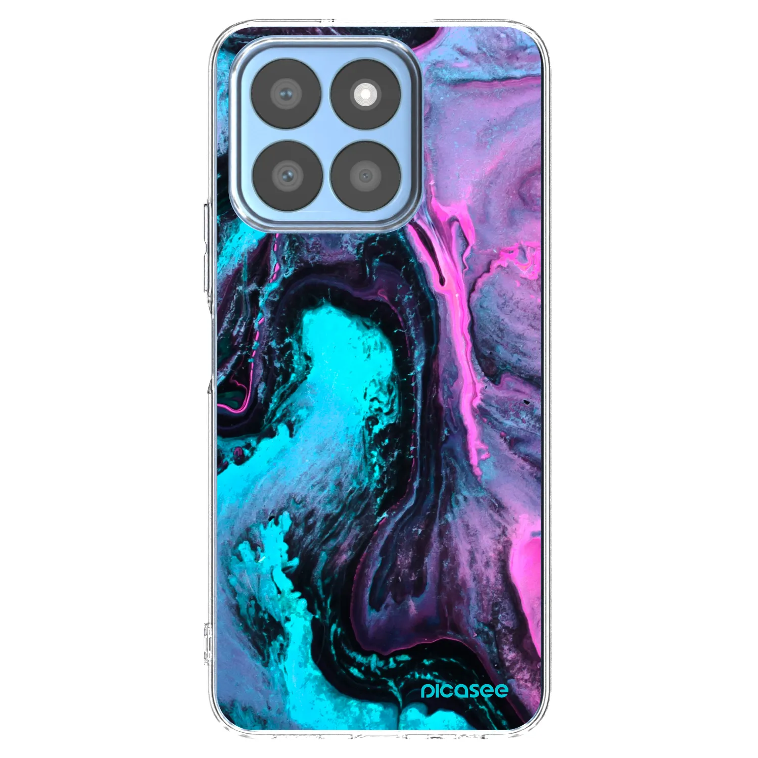 Picasee silikonska prozirna maskica za Honor X8b - Lean 2