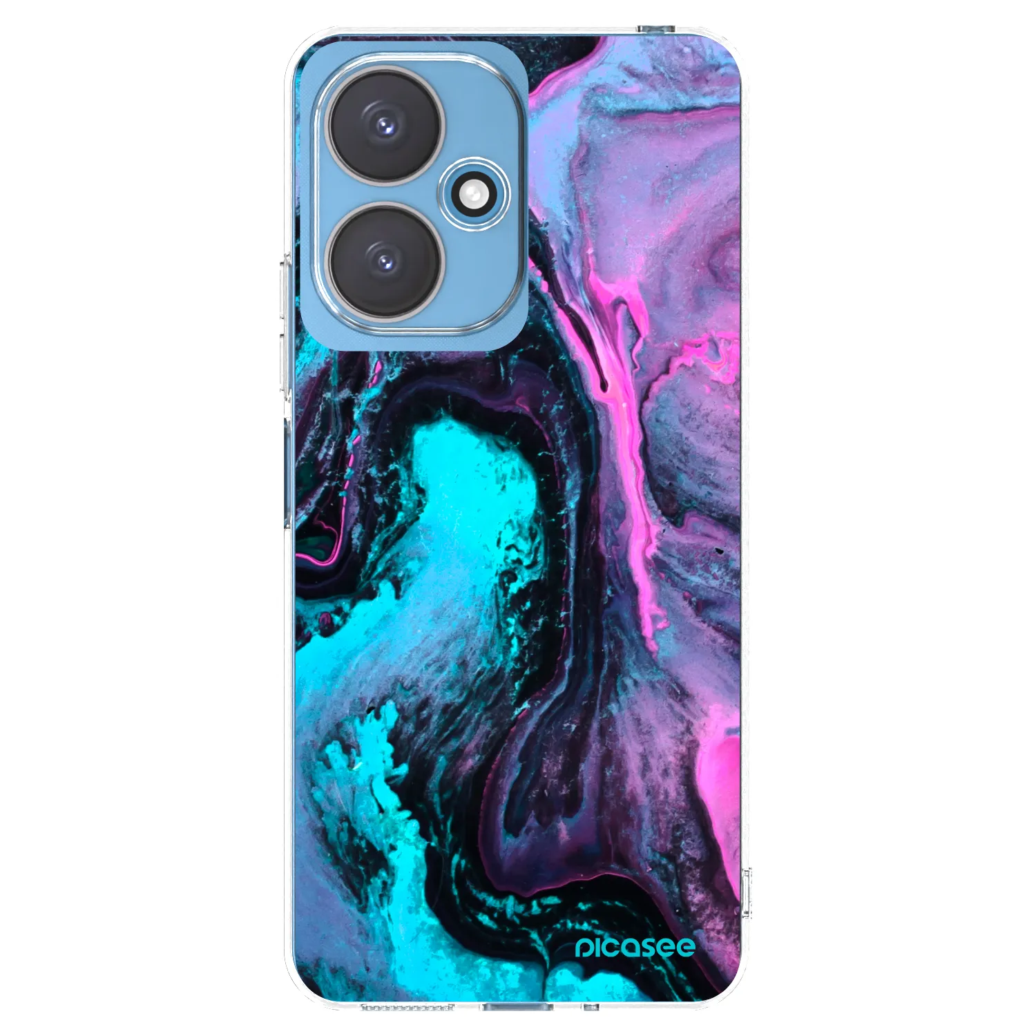 Picasee silikonska prozirna maskica za Xiaomi Redmi 13C 5G - Lean 2