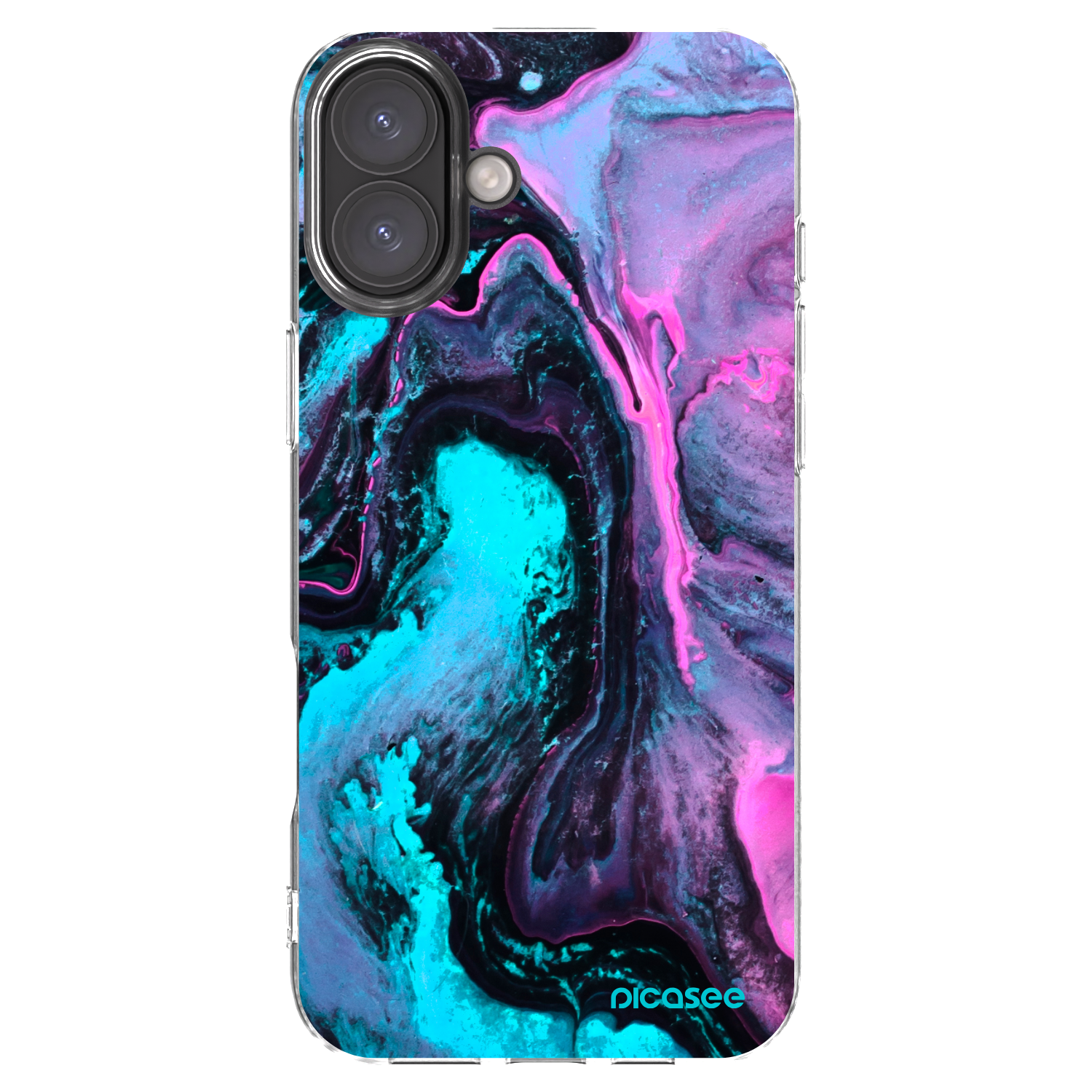 Picasee silikonska prozirna maskica za Apple iPhone 16 Plus - Lean 2