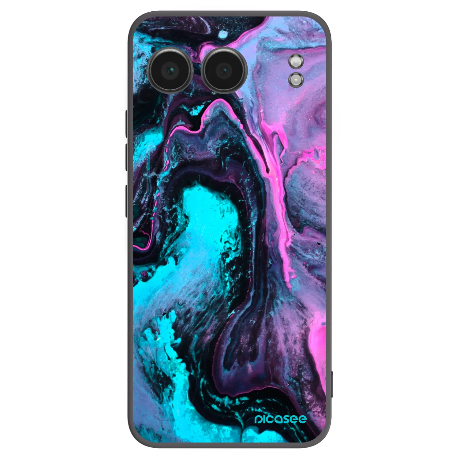 Picasee crna silikonska maskica za OnePlus Nord 4 - Lean 2