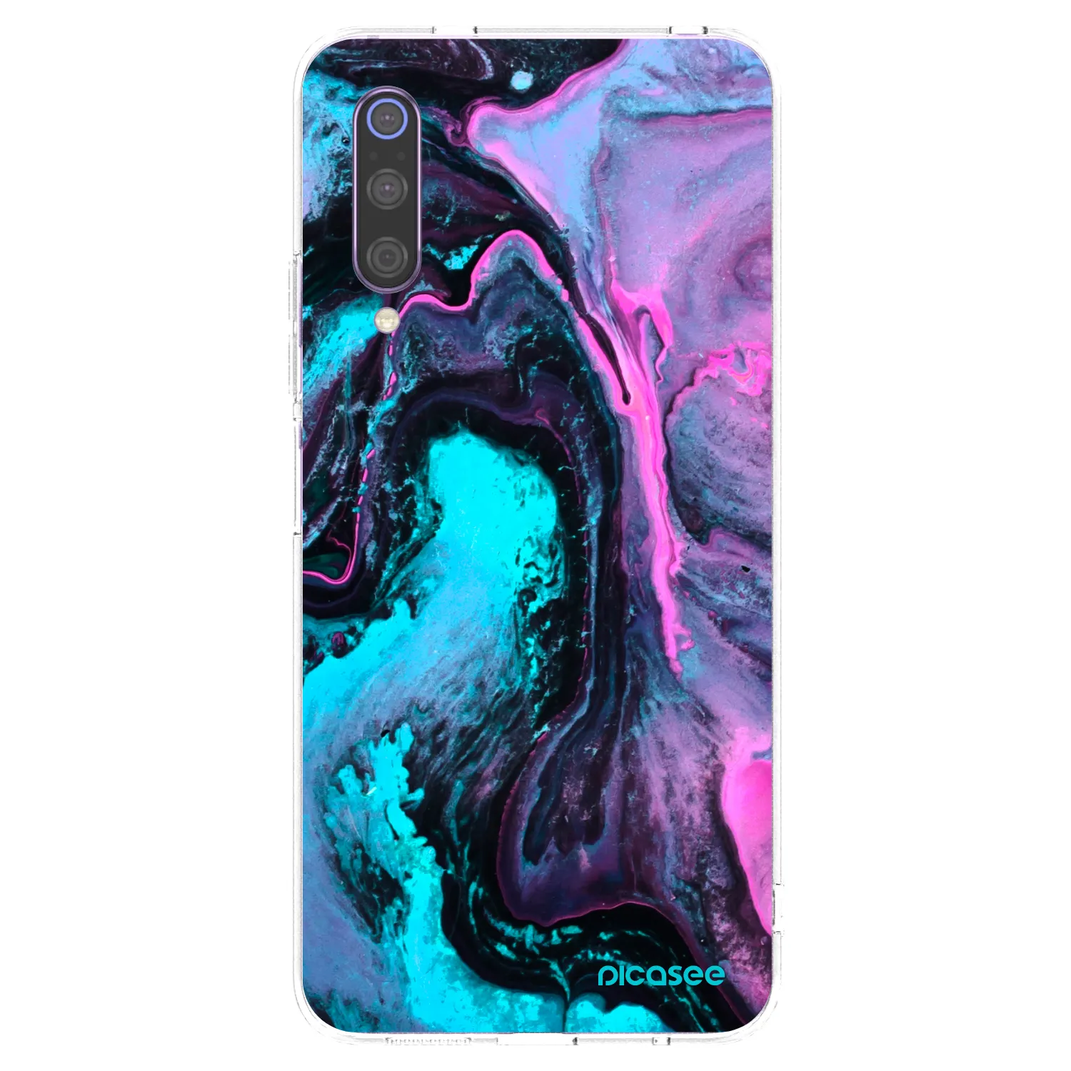 Picasee silikonska prozirna maskica za Xiaomi Mi 9 - Lean 2