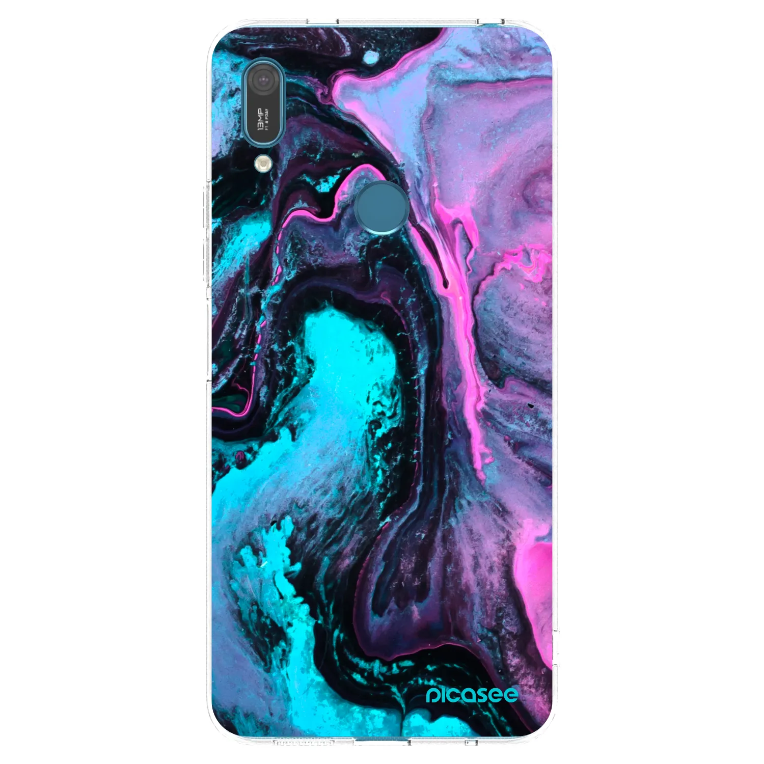 Picasee silikonska prozirna maskica za Huawei Y7 2019 - Lean 2