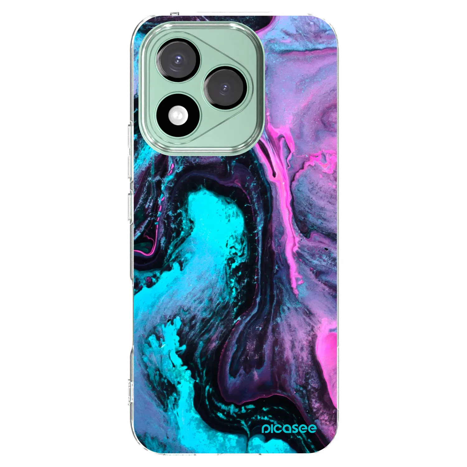 Picasee silikonska prozirna maskica za Honor 400 Lite 5G - Lean 2