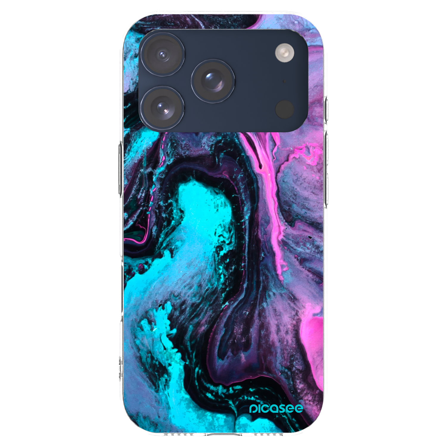 Picasee silikonska prozirna maskica za Apple iPhone 17 Pro - Lean 2