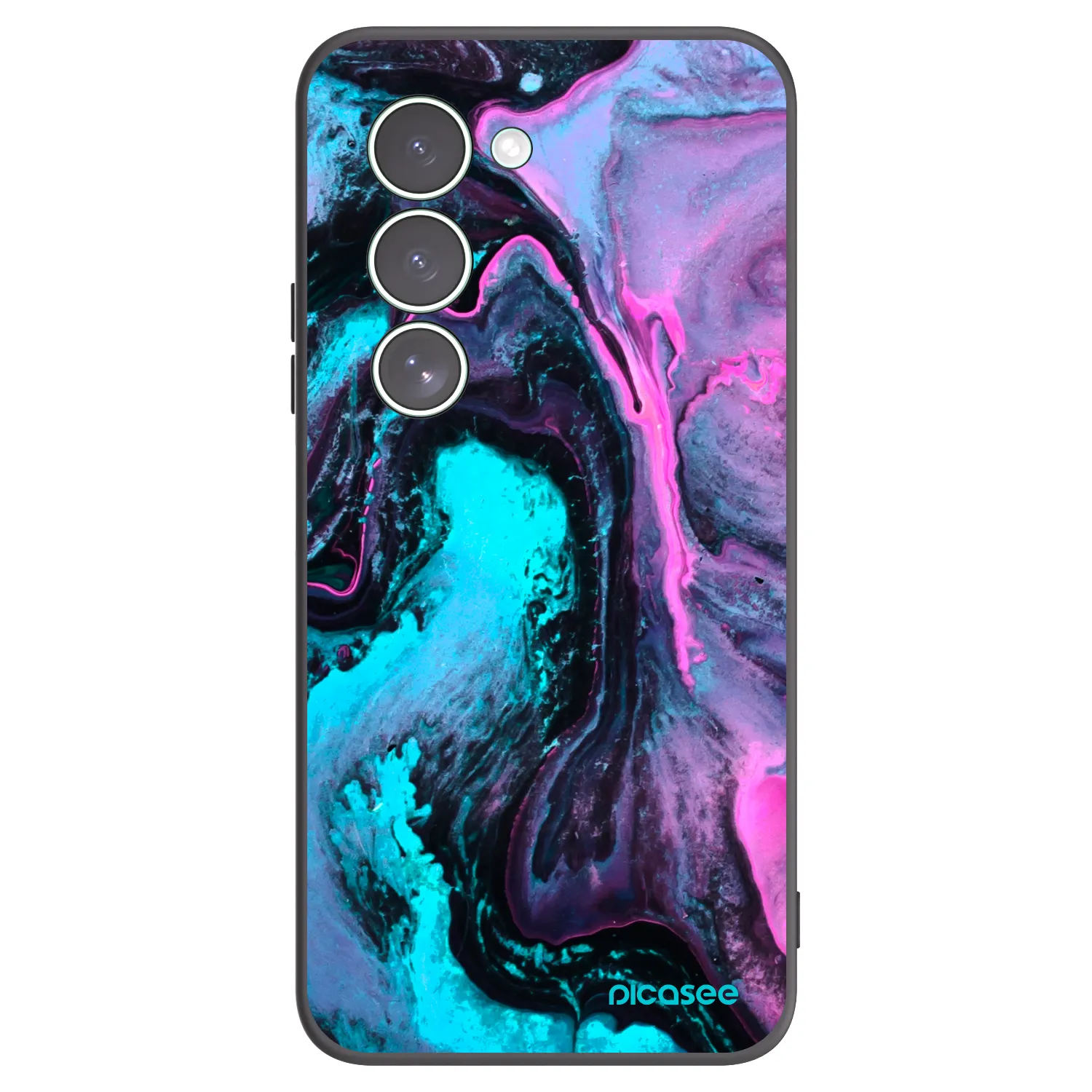 Picasee crna silikonska maskica za Xiaomi Redmi 15 5G - Lean 2