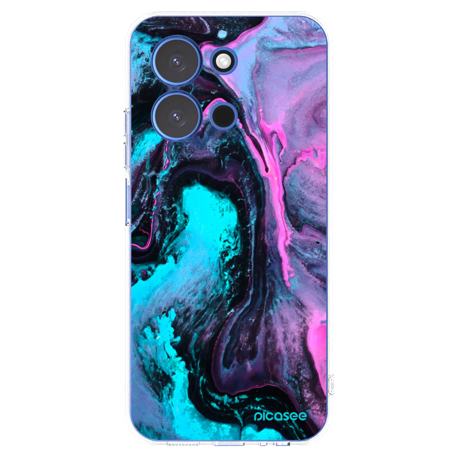Picasee silikonska prozirna maskica za Xiaomi Redmi 15C 4G - Lean 2