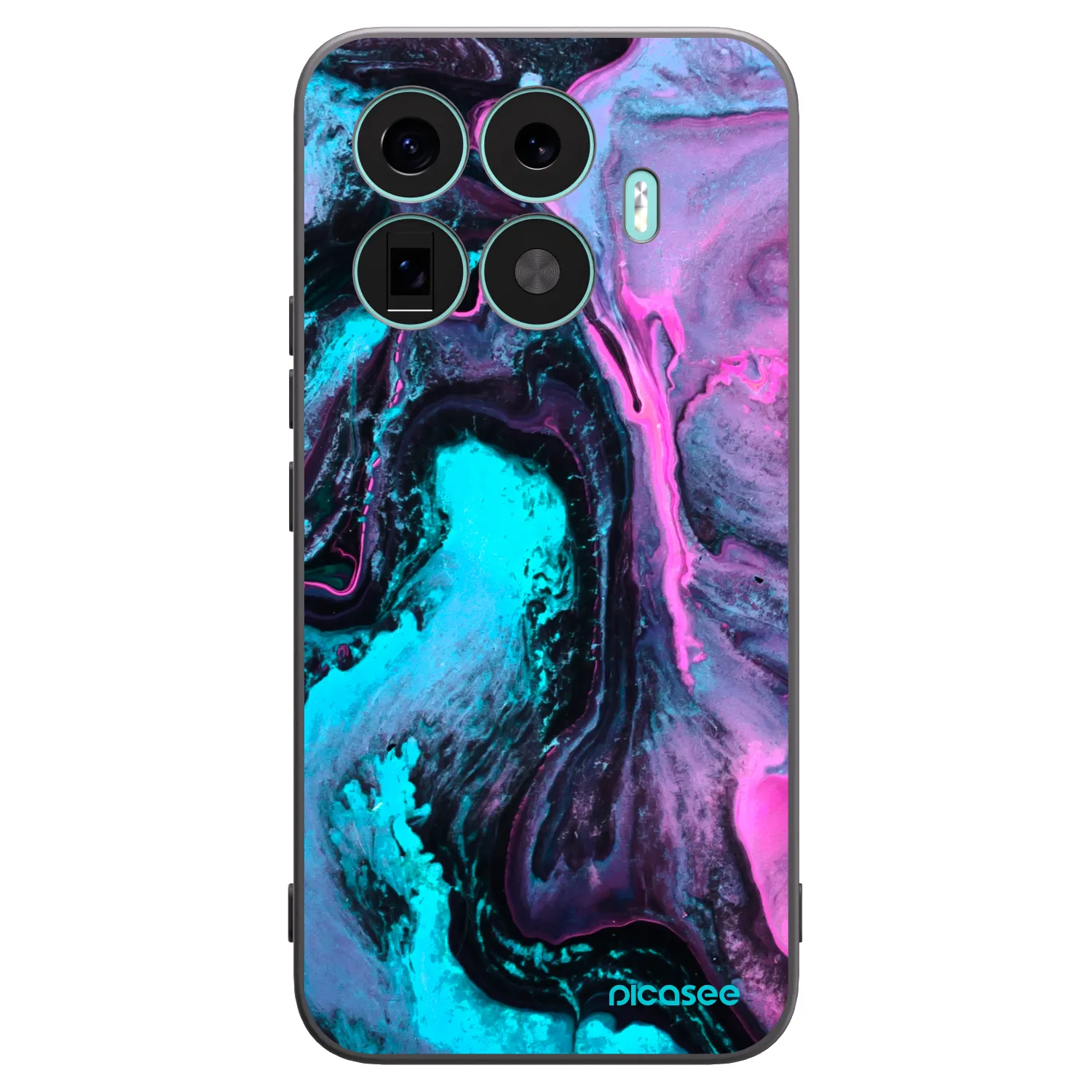 Picasee crna silikonska maskica za Xiaomi 17T Pro - Lean 2