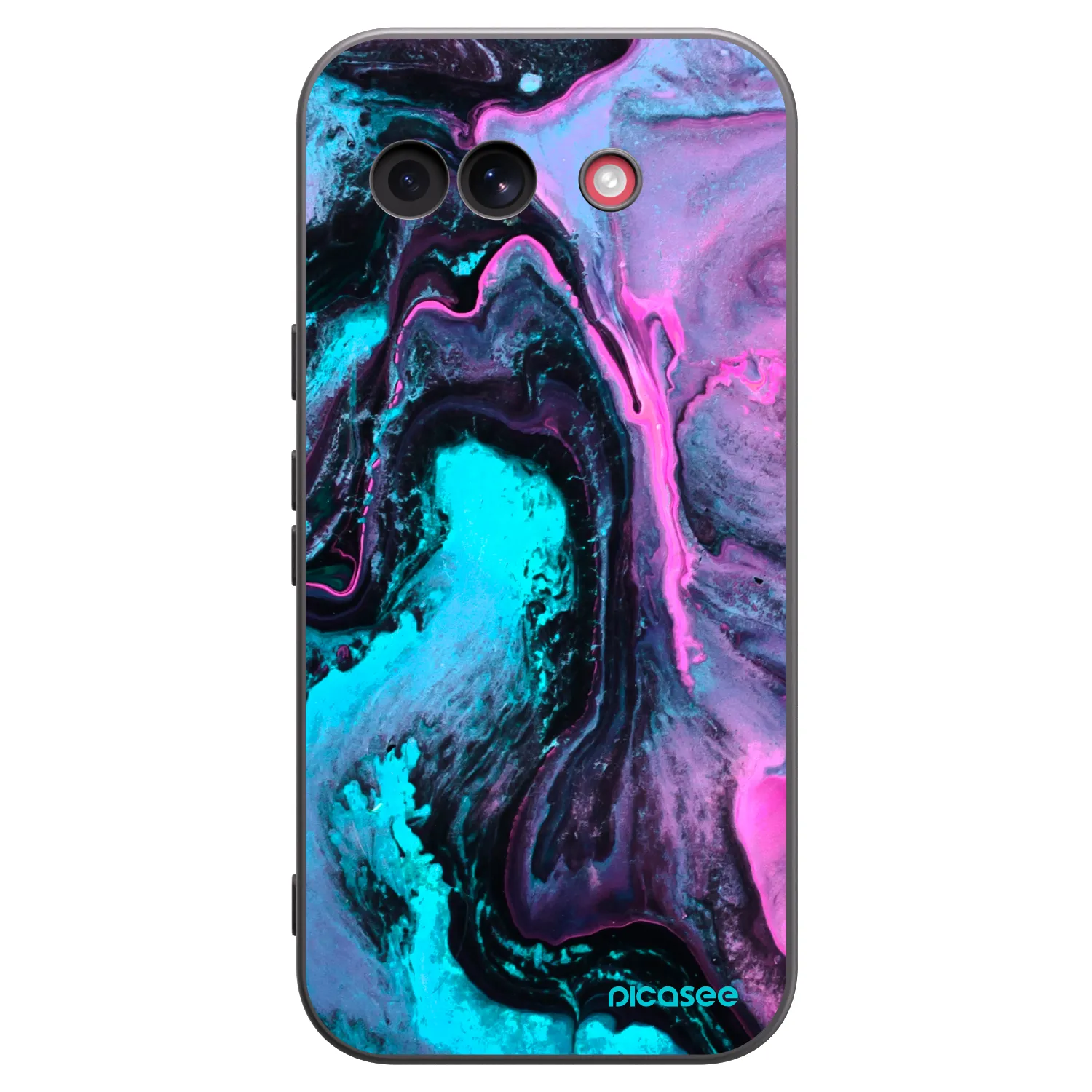 Picasee crna silikonska maskica za Google Pixel 10a - Lean 2