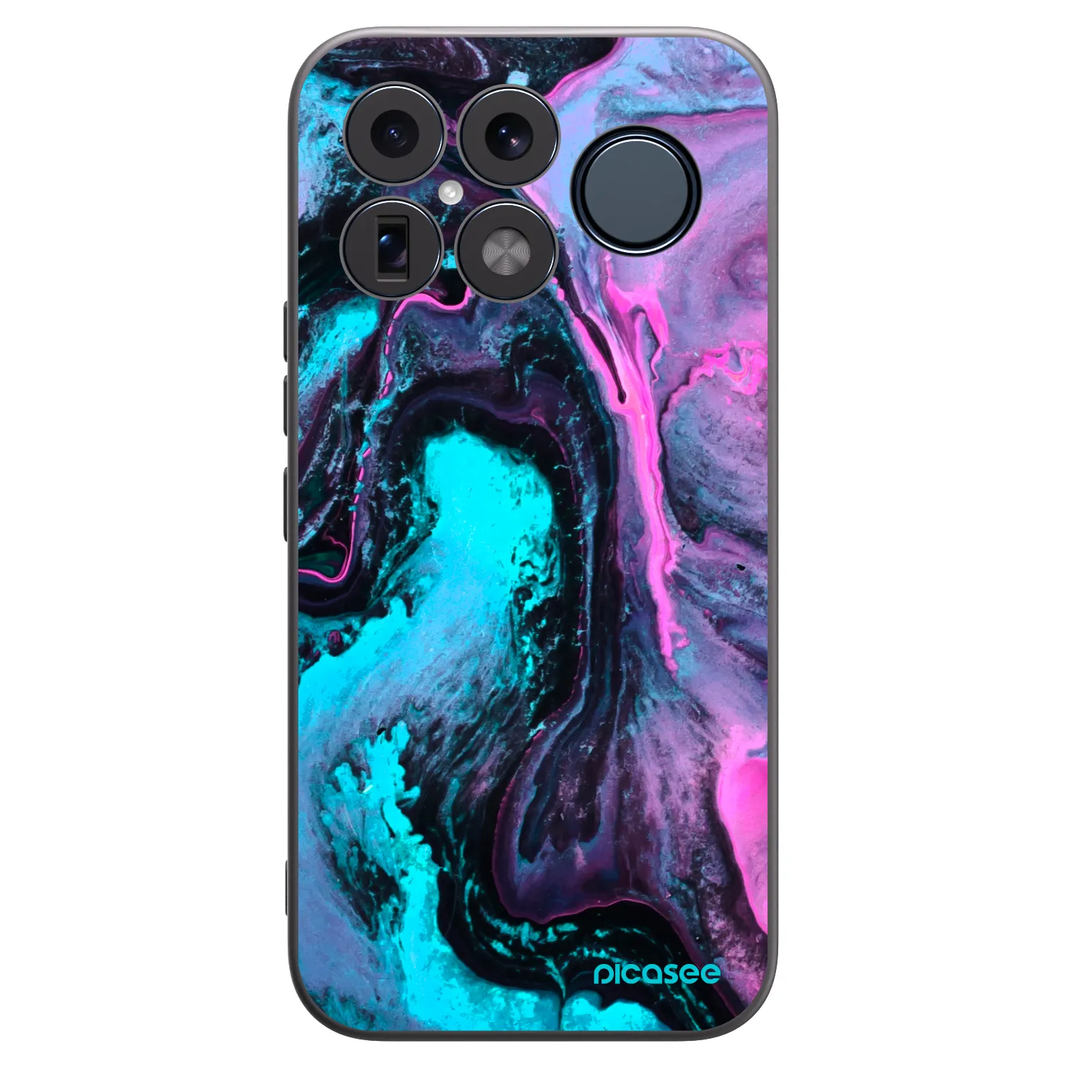 Picasee crna silikonska maskica za Xiaomi Poco F8 Ultra - Lean 2