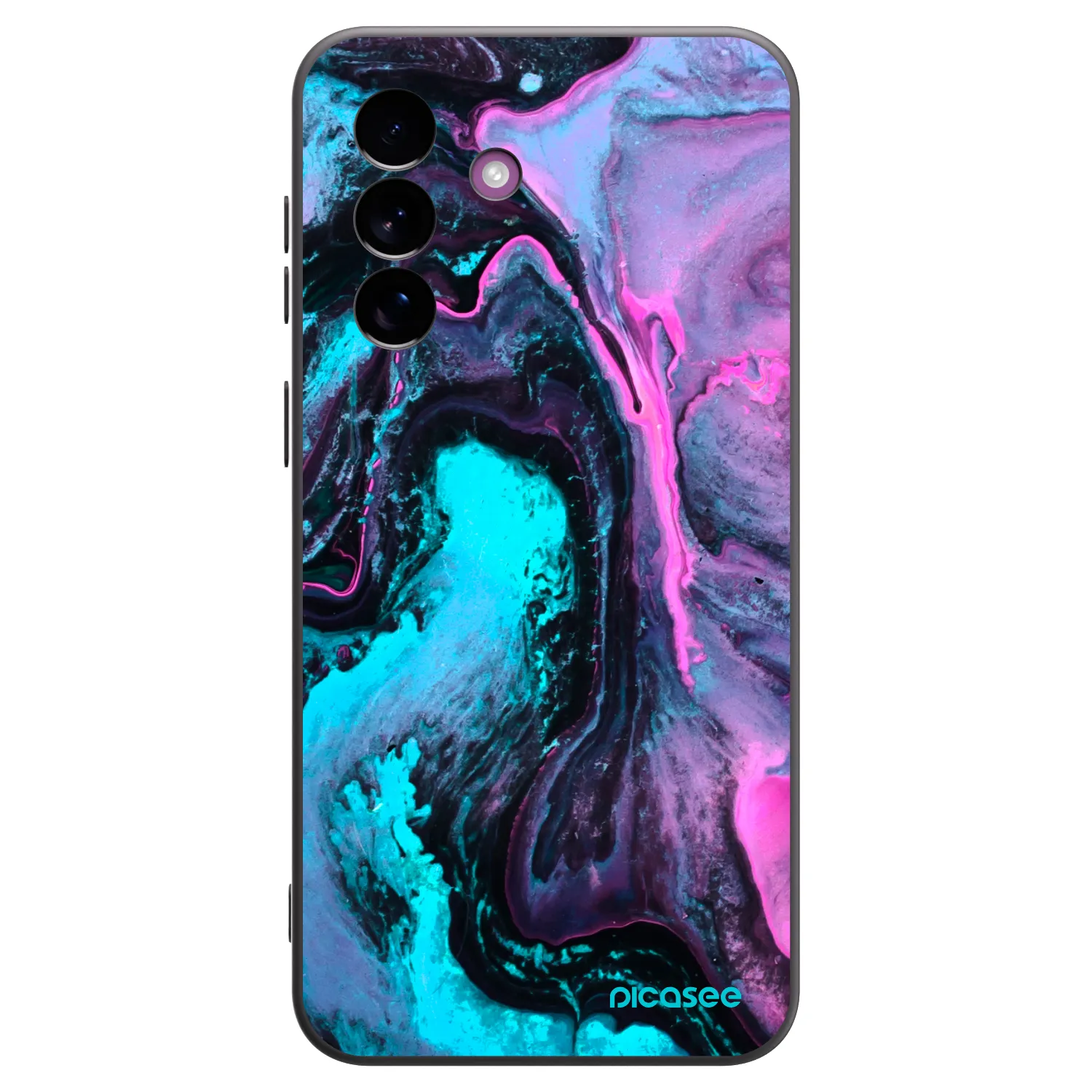 Picasee crna silikonska maskica za Samsung Galaxy A37 - Lean 2