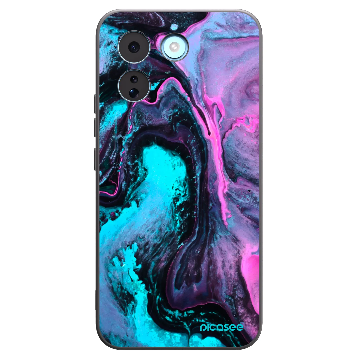 Picasee crna silikonska maskica za Xiaomi Redmi Note 17 Pro MAX 5G - Lean 2