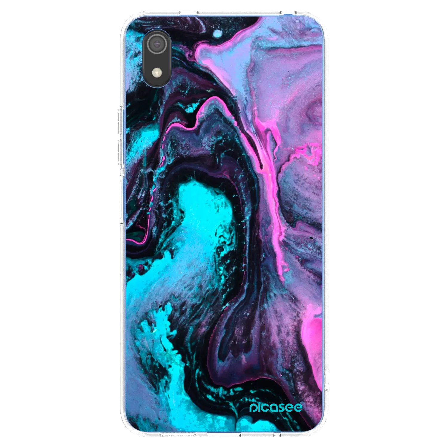 Picasee silikonska prozirna maskica za Xiaomi Redmi 7A - Lean 2