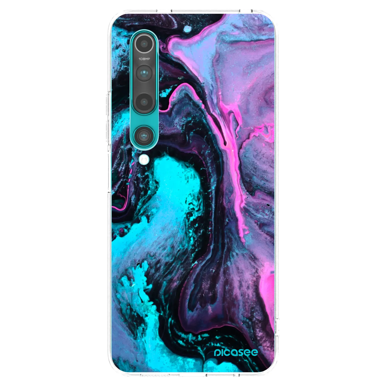 Picasee silikonska prozirna maskica za Xiaomi Mi 10 - Lean 2