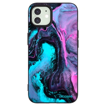 Picasee crna silikonska maskica za Apple iPhone 12 Pro - Lean 2