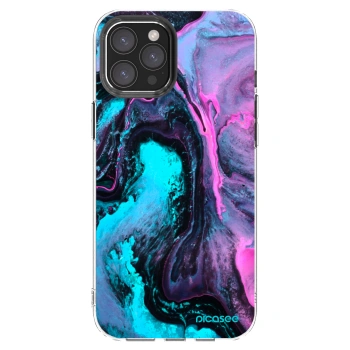 Picasee silikonska prozirna maskica za Apple iPhone 12 Pro Max - Lean 2