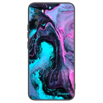Picasee crna silikonska maskica za Xiaomi Poco M3 - Lean 2