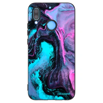 Picasee crna silikonska maskica za Huawei P20 Lite - Lean 2