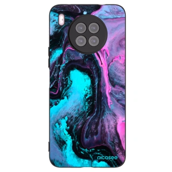 Picasee crna silikonska maskica za Huawei Nova 8i - Lean 2