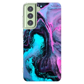 Picasee silikonska prozirna maskica za Samsung Galaxy S21 FE 5G - Lean 2