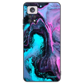 Picasee crna silikonska maskica za Xiaomi Redmi Note 11 - Lean 2
