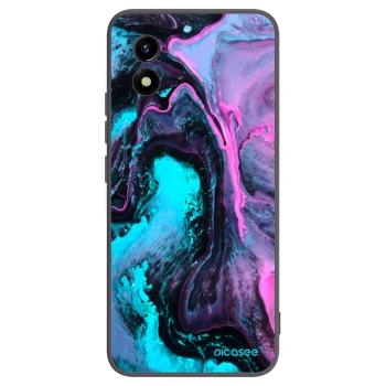 Picasee crna silikonska maskica za Vivo Y01 - Lean 2