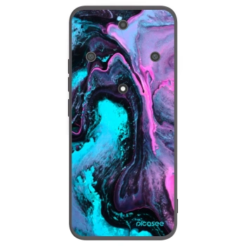 Picasee crna silikonska maskica za Honor Magic5 Lite 5G - Lean 2