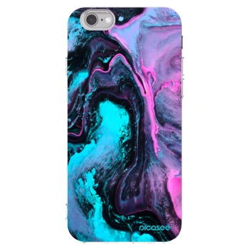 Picasee silikonska prozirna maskica za Apple iPhone 6/6S - Lean 2