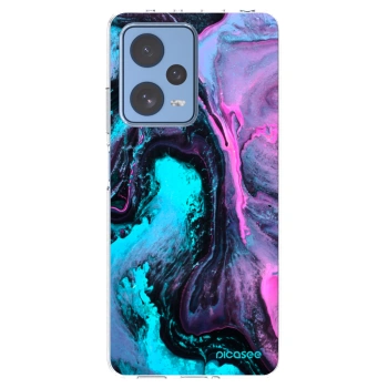 Picasee silikonska prozirna maskica za Xiaomi Redmi Note 12 Pro 5G - Lean 2