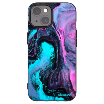 Picasee crna silikonska maskica za Apple iPhone 15 - Lean 2