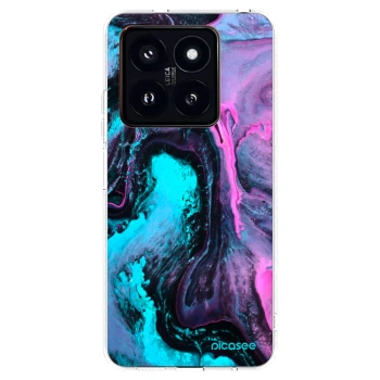 Picasee silikonska prozirna maskica za Xiaomi 14 Pro - Lean 2