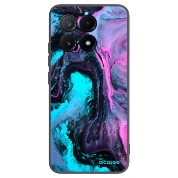 Picasee crna silikonska maskica za Xiaomi Poco X6 Pro - Lean 2