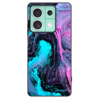 Picasee crna silikonska maskica za Xiaomi Redmi Note 13 5G - Lean 2