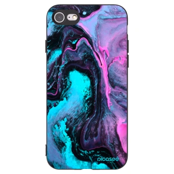 Picasee crna silikonska maskica za Apple iPhone 8 - Lean 2