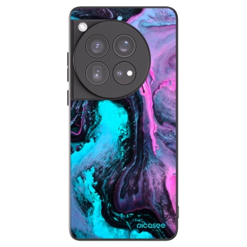 Picasee crna silikonska maskica za OnePlus 12 5G - Lean 2