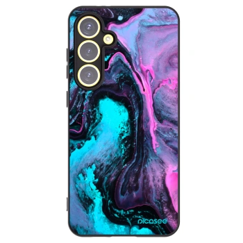 Picasee crna silikonska maskica za Samsung Galaxy S24 FE S721B - Lean 2