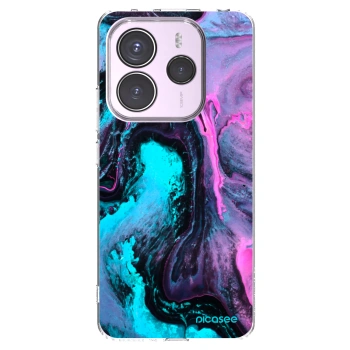 Picasee silikonska prozirna maskica za Xiaomi Redmi Note 14 5G - Lean 2
