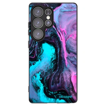 Picasee crna silikonska maskica za Samsung Galaxy S25 Ultra 5G - Lean 2